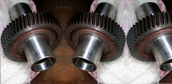 Shrink Fitted Assembly for Helical Gear with Sleeve for RTGC